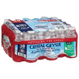 Crystal Geyser® Drinking Water 8 FLOZ 30/Case