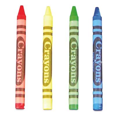 Crayon Red Yellow Green Blue Bulk 700/Case