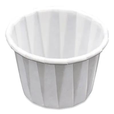 Souffle & Portion Cup 1 OZ Paper White 5000/Case