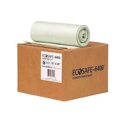 Compostable Liner 35X51 IN Green 0.85MIL 90/Case