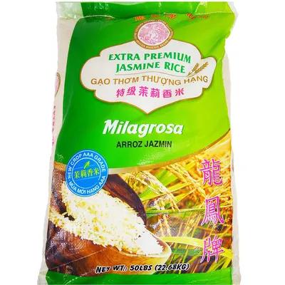 Jasmine Rice 50 LB Dragon Vietnam 1/Bag