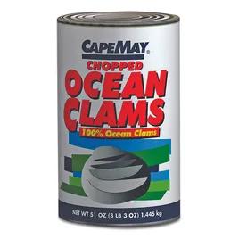 Cape May Chopped Ocean Clams 51 OZ 12/Case