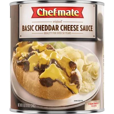 Chef-mate Cheddar Cheese Sauce #10 CN 6/Case