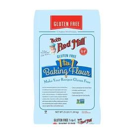 1-to-1 Baking Flour 25 LB Gluten Free 1/Bag