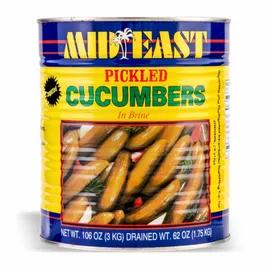 Mid East Cucumber Pickles #10 CN 6/Case