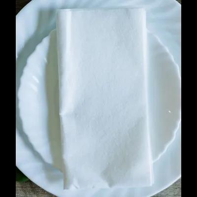 Dinner Napkins 17X17 IN White Linen Feel 300/Case