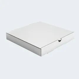 Pizza Box 8X8 IN Corrugated Paperboard White Kraft Plain 50/Bundle