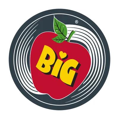 SL314BA Big Apple Label 3 IN Circle 500/Pack