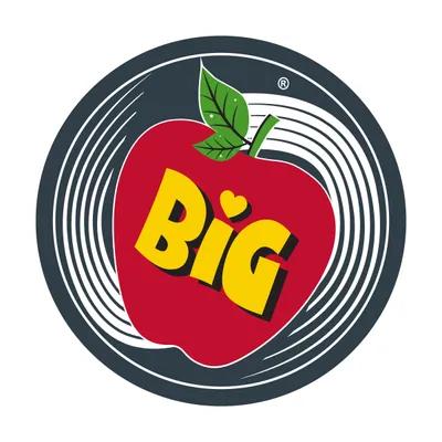 SL297BA Big Apple Label 2 IN Circle 500/Pack