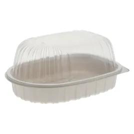 EarthChoice® Chicken Roaster With Dome Lid 41.6 OZ 10X7.5X4 IN MFPP PP White Clear Medium Weight Vented 95/Case
