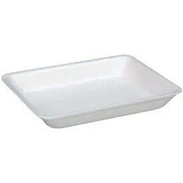 3P Meat Tray Foam White 400/Case