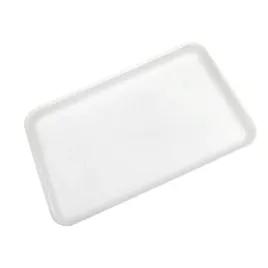 4P Meat Tray Foam White 300/Case