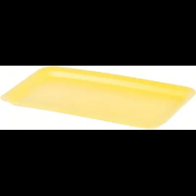 10P Meat Tray Foam Yellow 500/Case