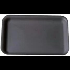 2 Meat Tray Foam Black 500/Case