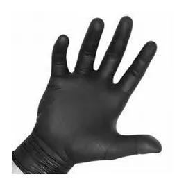 Gloves XL Black 4MIL Nitrile 100 Count/Box 10 Box/Case 1000 Count/Case