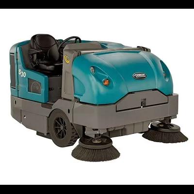 Floor Sweeper 62.5IN Ride-On Propane Dust Control Cylindrical 1/Each