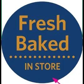Fresh Baked Label Printed Circle 500/Roll