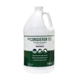 Bio-Conquerer 105 Odor Counteractant Mango Clear 1 GAL Concentrate 4 Count/Case