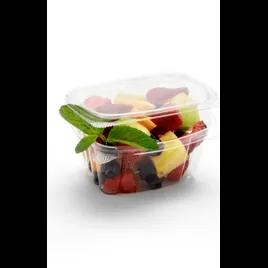 Deli Take-Out Container Hinged 16 OZ PET Clear 200/Case