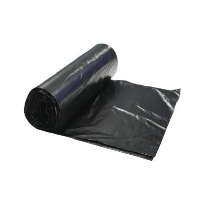 Victoria Bay Can Liner 33X39 IN 33 GAL Black LLDPE 1.25MIL Roll 20 Count/Roll 5 Rolls/Case 100 Count/Case