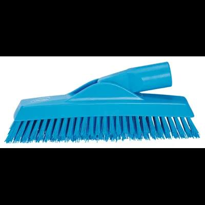 Vikan® Grout & Tile Brush 8.9 IN PP Blue Extra Stiff Bristles 1/Each