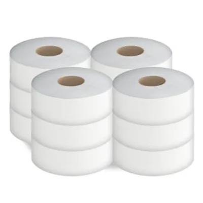 Cascades PRO Toilet Paper & Tissue Roll 9IN X2000FT 1PLY White Jumbo (JRT) 12/Case