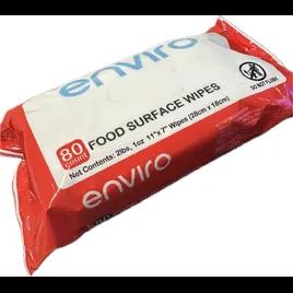 Foodservice Surface Sanitizing Wipes 80 Sheets/Pack 12 Packs/Case 960 Count/Case