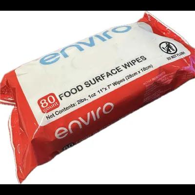 Foodservice Surface Sanitizing Wipes 80 Sheets/Pack 12 Packs/Case 960 Count/Case