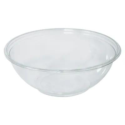 Bowl & Lid Combo With Flat Lid 80 OZ PET Clear Round Unhinged 90/Case