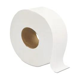 Toilet Paper & Tissue Roll 3.3IN X700FT 2PLY Virgin Paper White Jumbo Jr (JRT) 12/Case