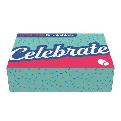 1/4 Sheet Cake Box 14X10X14 IN Auto-Lock Bottom 100/Case