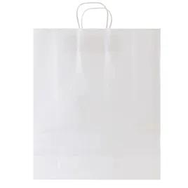 Shopper Bag 16X6X19.25 IN White 200/Case