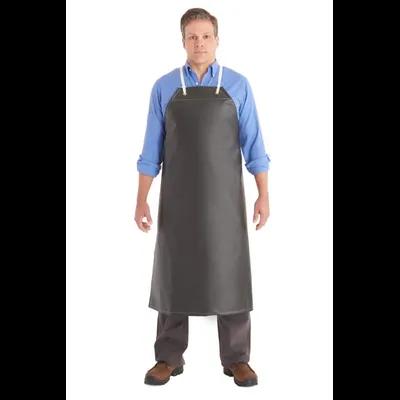 AlphaTec® Apron 35X45 IN Black 18MIL Hycar Nitrile 12 Count/Case