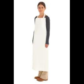 AlphaTec® Apron 35X50 IN White Chemical Resistant Adjustable Strap 1/Each