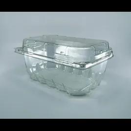 Take-Out Container Hinged With Flat Lid 7.25X4.6875X3.375 IN 1# 500 Count/Case 24 Cases/Pallet