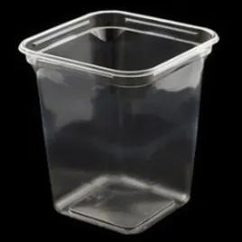 Bucket & Tub 32 OZ Clear Square 540/Case