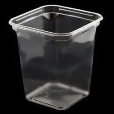 Bucket & Tub 32 OZ Clear Square 540/Case