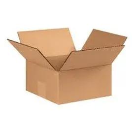 Box 8X8X4 IN Kraft Corrugated Cardboard 1/Each