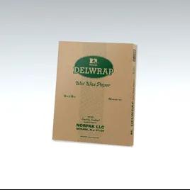 Delwrap Sheet 12X15 IN Wet Wax Paper 50/Case