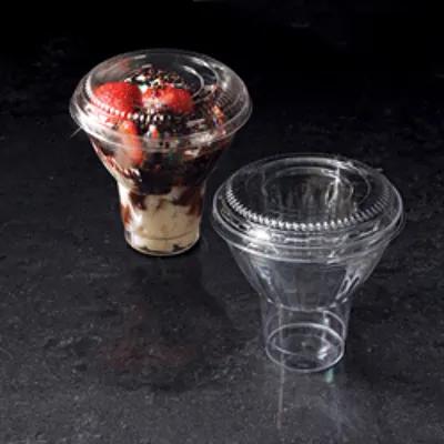 Parfait Dessert Container With Flat Lid PET Clear 240/Case