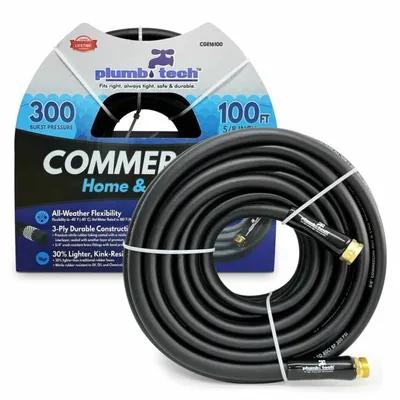 Hot Water Hose 100 FT Black 1/Each