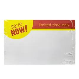 Save Now Limited Time Sign 3.5X5.5 IN Red 1/Pack