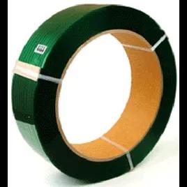 Strapping 0.63IN X4600FT Green PET 1100# With 16 6 IN Core Diameter 1/Each