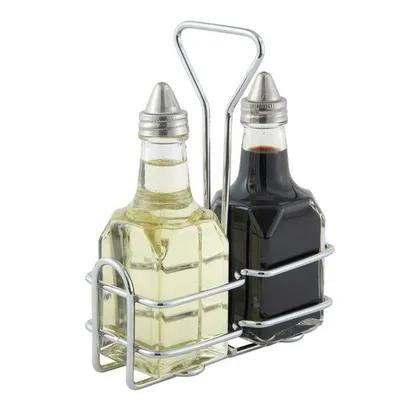 Cruet Rack 5.875X2.75X7.625 IN Metal Wire Chrome 1/Each