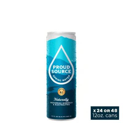 Proud Source Spring Water 12 FLOZ 24/Case