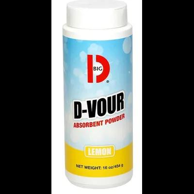 D-Vour Absorbent 1 LB Lemon Powder 6 Count/Case