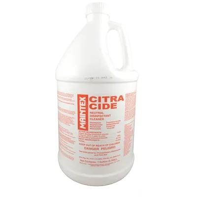 Citra-Cide Lemon Disinfectant Cleaner 1 GAL Neutral 4/Case