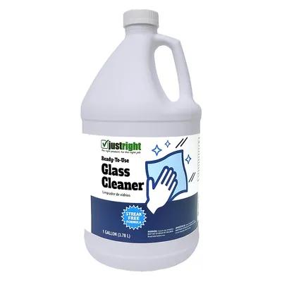 Just Right Glass & Surface Cleaner 1 GAL Liquid Ready to Use 4 Count/Case