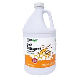 Just Right Lemon Dish Detergent 1 GAL Liquid 4 Count/Case