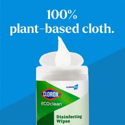 Clorox® EcoClean™ Disinfectant Wipe 75 Count/Pack 6 Packs/Case